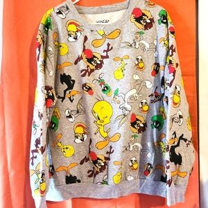 Warner Bros. Looney Tunes Gray Sweatshirt